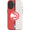 NBA Atlanta Hawks Canvas iPhone 16 Impact Case